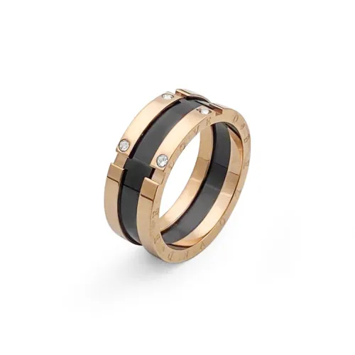 SKSW Кольца из титана и стали унисекс