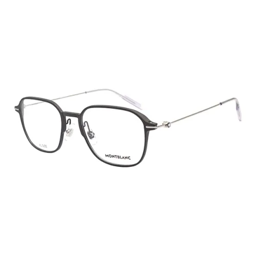 MONTBLANC Алюминий Магний Сплав Прямоугольный ОПТИЧЕСКИЕ Очки Мужской Темно-Серый