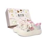 Серебристый Розовый с флисовой подкладкой, розовый бант