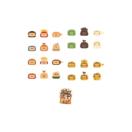 Playpoint Unlimited x XIAOXIONGCHONG Fast Food Candy Granules Collection Мини Милый Бусины Слепые коробки