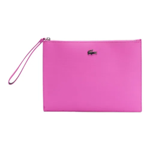 Клатч LACOSTE из ПВХ женский розовый