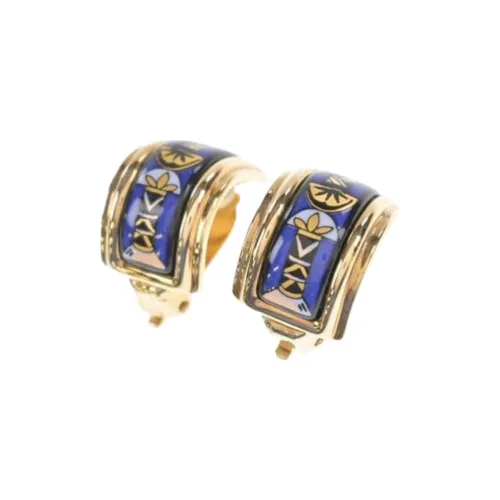 HERMES Эмаль Серьги Женские