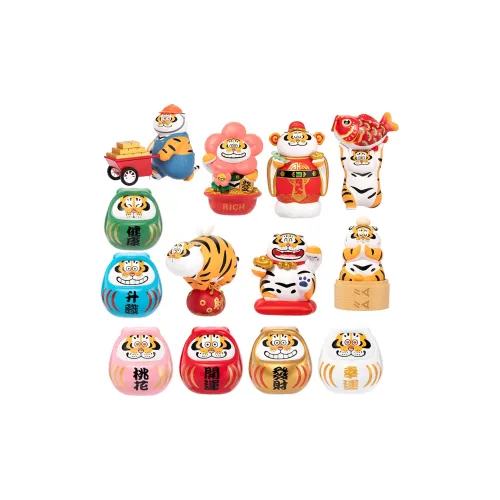 M G SHOP I AM NOT Такэши Года. Auspicious Tiger Wealth Collection ZHAO Tiechu Cute