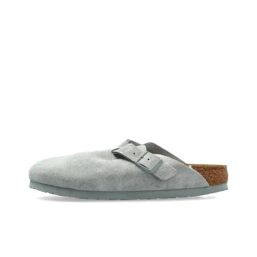 Birkenstock Бостон Домашние тапочки Серо-зеленый Унисекс