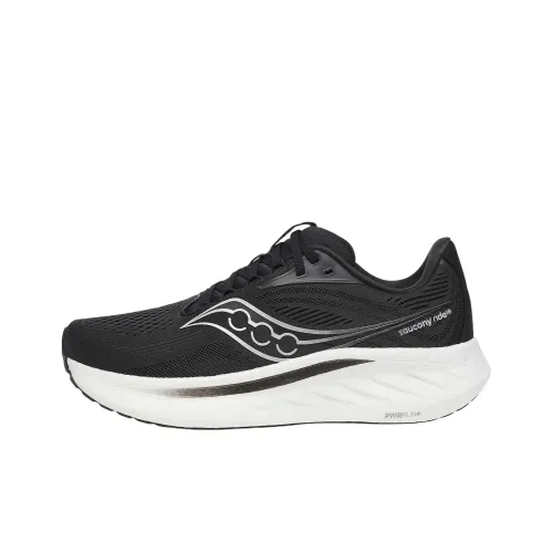 Saucony Беговые кроссовки Low Top Черный/Белый Мужской