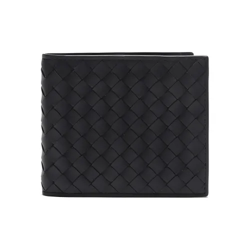 Bottega Veneta Intrecciato Кожа Кошелек Мужской Черный