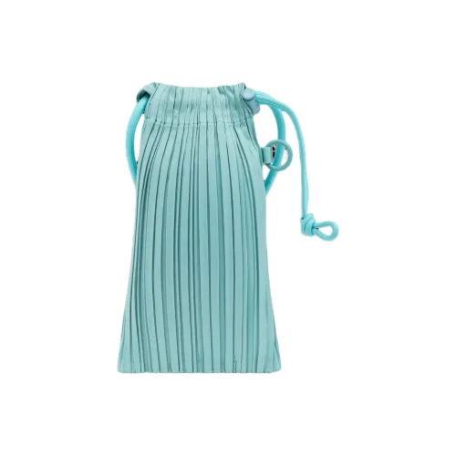 PLEATS PLEASE ISSEY MIYAKE Полиэстер Плечо Сумка Женская Синяя