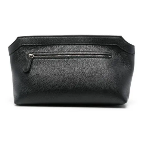 THE ROW Terrasse Телячья кожа Клатч Женские Черный