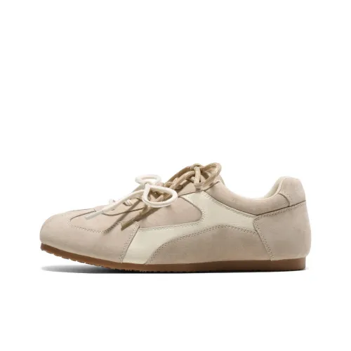 BELLE Низкий Топ Casual Женский Темно-Красный Абрикос