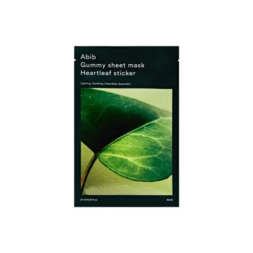 ABIB Houttuynia Cordata Маски для лица Успокаивающие Увлажняющие Различные типы кожи 27 мл