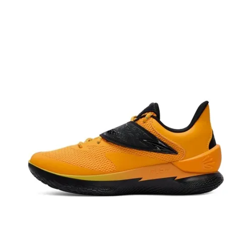 Under Armour Curry Fox 1 Баскетбольные кроссовки Низкий топ Желтый/Черный Мужской