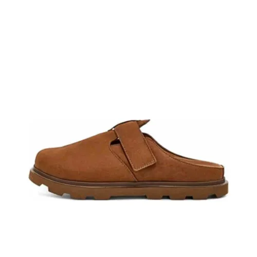 UGG Износостойкие Домашние тапочки Мужские Коричневые