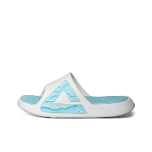 PEAK Tai Ji1,0 Противоскользящие Устойчивые к износу Амортизация Слипоны Мужской Белый Мятно-зеленый