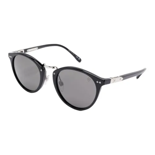 LAUREN RALPH LAUREN Ацетат Круглые Солнцезащитные очки Мужские Черные