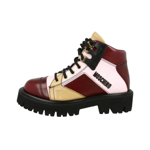 MOSCHINO Ботильоны 3,8 см Женские Red