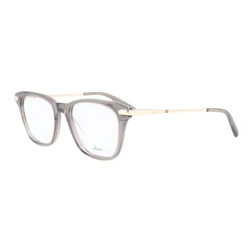 BRIONI Металлический Ацетат Квадратные Оправы для Очков Унисекс Серый