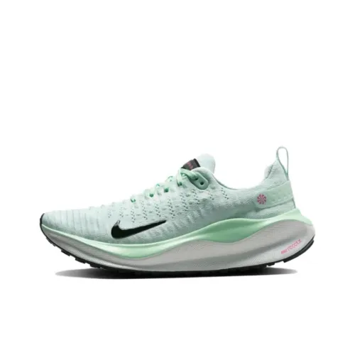 nike InfinityRN 4 Slip-resistant Abrasion-resistant Low Top Casual Running Shoes Women's Green White nike InfinityRN 4 Противоскользящий Устойчивый к истиранию Низкий Топ Повседневные Беговые Кроссовки Женские Зеленый Белый