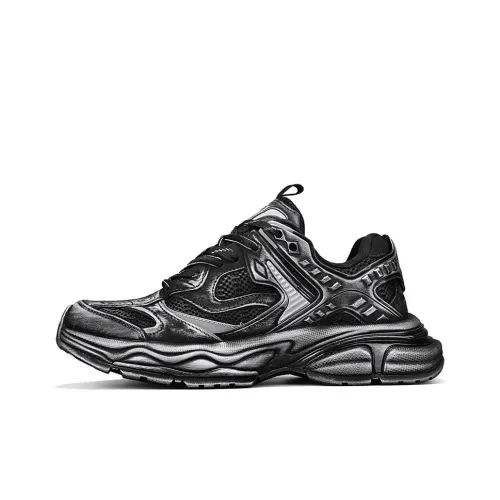 NFL Толстоподошвенные кроссовки Low Top Черные Унисекс