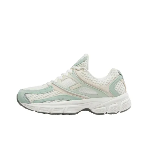 Reebok Rbk Premier Low Топ Повседневные Беговые Кроссовки Женские Белые Зеленые