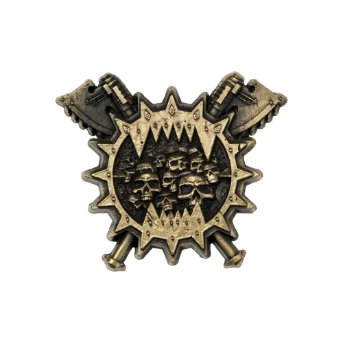 STARFORGED Warhammer 30K Burning Галактический Devourer Слава Warband Значок Brooch Мерч Звезда Forge Значки
