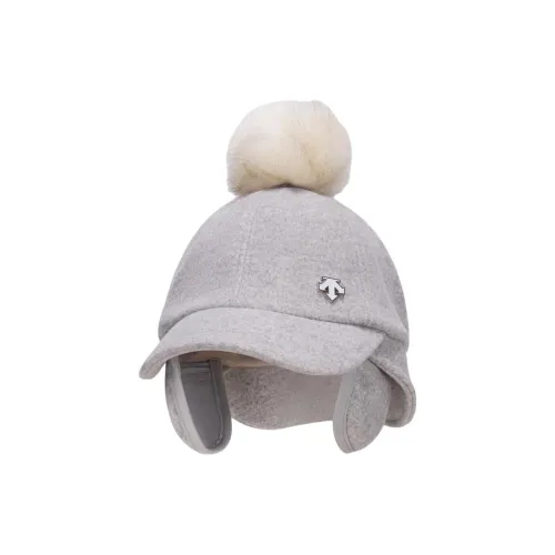 DESCENTE Кепки Женские Серый Сливочный