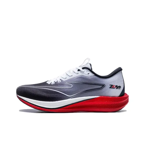 Erke Беговые кроссовки Low Top Черный Белый Красный Мужской