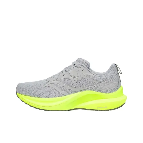 Saucony Tempus TanTu 2 Беговые кроссовки Низкий топ Серый Желтый Унисекс