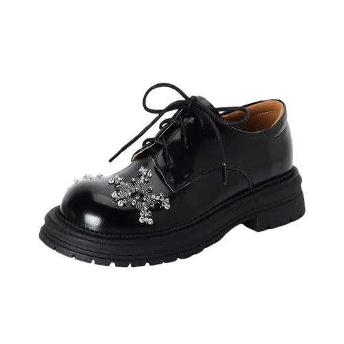 Rongcheng shoe king Женские повседневные туфли Черные Женские