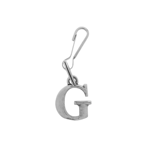 Balenciaga Металл Латунь Keychains Женские Серебряный