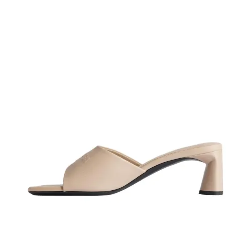 Balenciaga DUTY FREE Слипоны 6 см Женские Бежевый