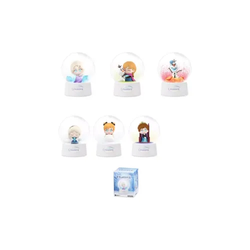 Disney Эльза Disney Анна Disney Олаф Frozen Series Кристальный Шар Слепые коробки Один Mystery Коробка Целая коробка 6 шт