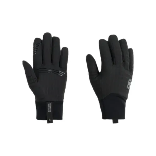 Outdoor Research Переработанный полиэстер эластан шерсть нейлон силикон перчатки мужской черный