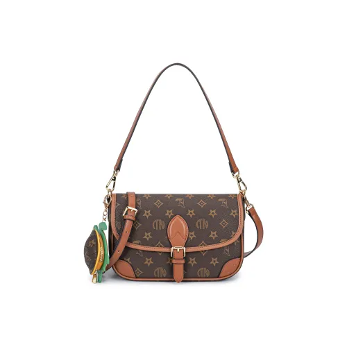 TUCANO Сумка через плечо из ПВХ сумка-багет сумка через плечо обычная женская коричневая