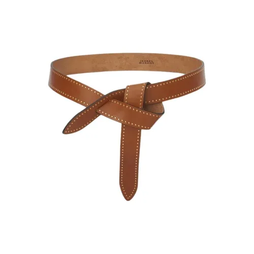 ISABEL MARANT Кожаные ремни Унисекс Естественный Ширина 3 см