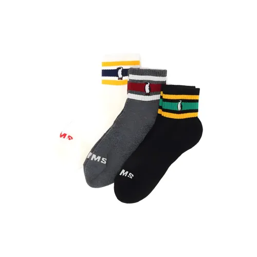 CHUMS Низкие носки унисекс упаковка из 3 пар