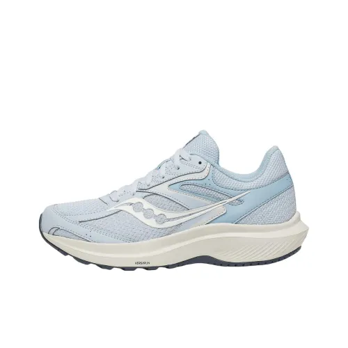 Saucony Slip-resistant Abrasion-resistant Low Top Casual Running Shoes Women's Blue Сaucony Противоскользящие Устойчивые к истиранию Низкий Топ Повседневные Беговые Кроссовки Женские Синие