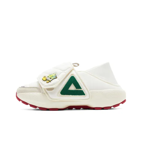 PEAK Casual Низкий Топ Холст Белый Зеленый Мужской