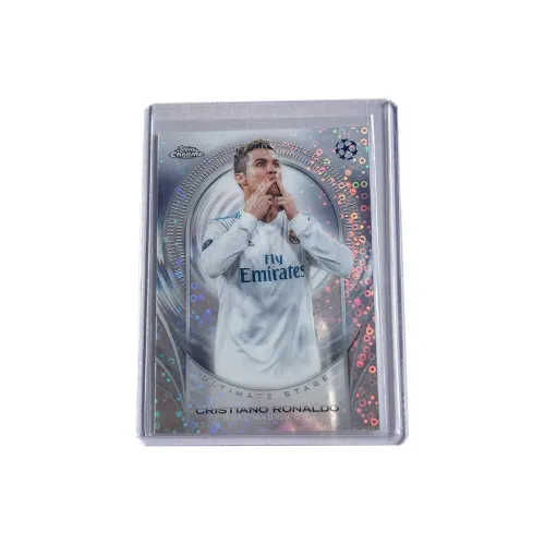 Topps 2024 25 EURO CUP HUANGMA HUANGMA C Роналду Пузырьки Fold Спортивные Карты 1 шт
