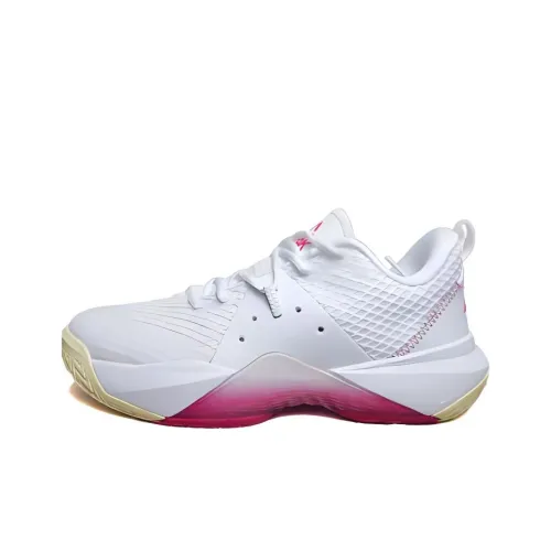 PEAK Амортизация Износостойкие Низкие Баскетбольные Кроссовки Мужские Белые