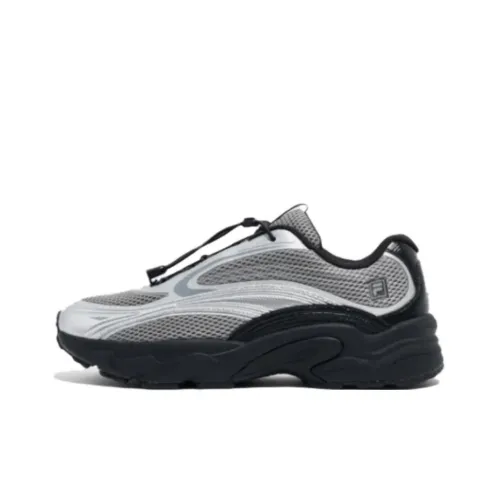 FILA PANTERA Повседневный Низкий Топ Черный Серебряный Унисекс
