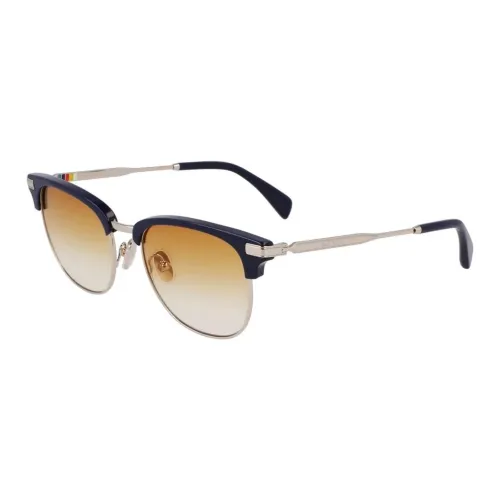 Paul Smith Металлическая оправа из ацетата для солнцезащитных очков "Брови" Унисекс Черный