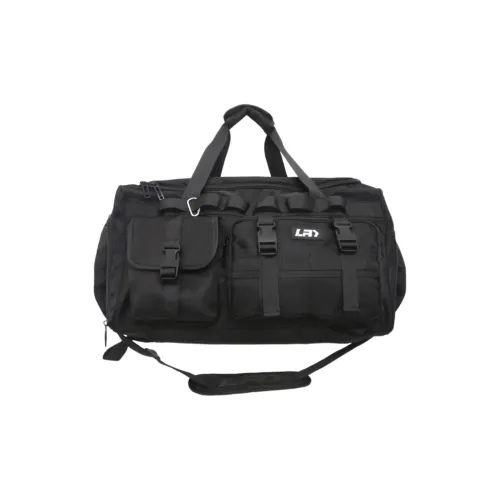 Tonlion Спортивная сумка из ткани большая унисекс черная