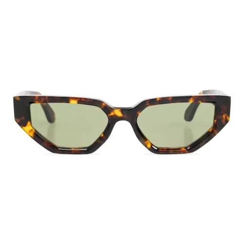 Golden Goose Ацетат Кошачий глаз Солнцезащитные очки Женские Коричневый