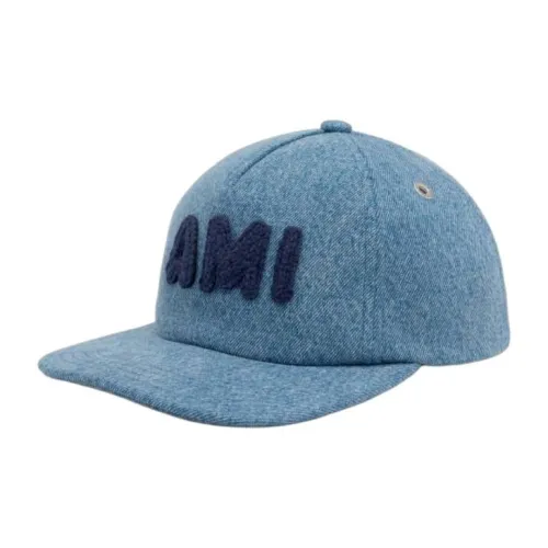AMIPARIS Деним Трикотажная ткань Хлопок Кепки Унисекс Синий