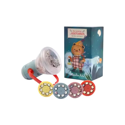 Moulin roty Magnolia Ruiqi Story Переносной проектор-фонарик для развивающих игрушек