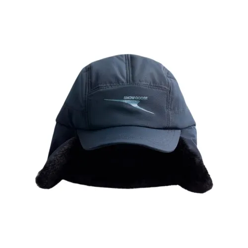 Шапки-ушанки Canada Goose Унисекс Синий Черный