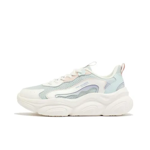 361° Противоскользящий устойчивый к истиранию низкий топ кэжуал женский белый