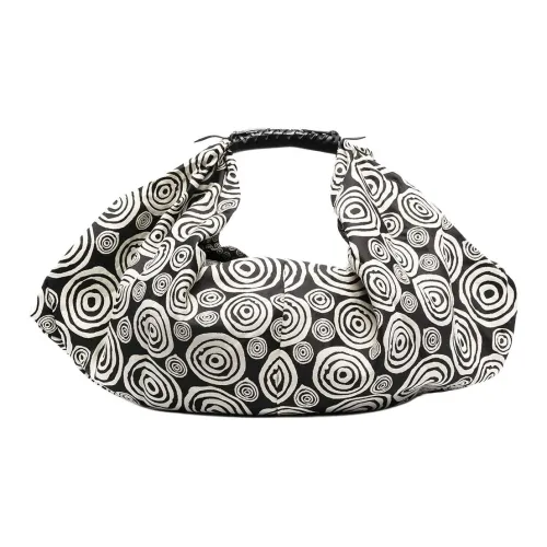 10 CORSO COMO Холст Сумка Женская Черный Белый