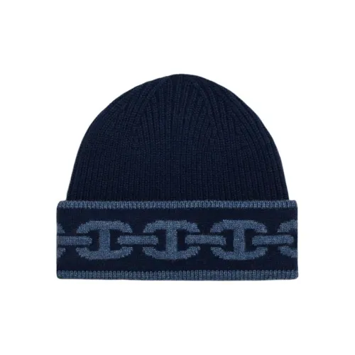 HERMES Кашемир Шапки-бини Женские Синие