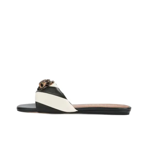 Kurt Geiger London Kensington Rubber Slide Тапочки Женские Черно-белая панда